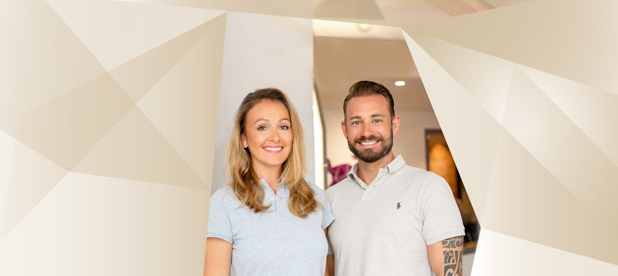 Dr. Margarita Lietzau und Dr. Markus Lietzau in der Praxis